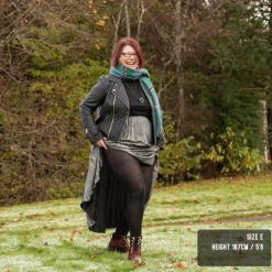 Merino Wool Tights - Black