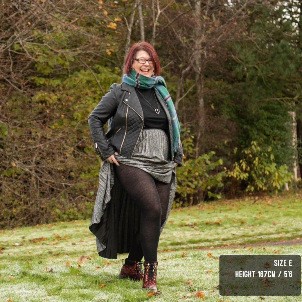 Merino Wool Tights - Black