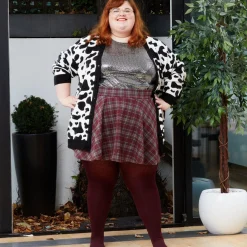 Merino Wool Tights - Red Velvet Cake