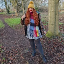 Merino Wool Tights - Storm Cloud