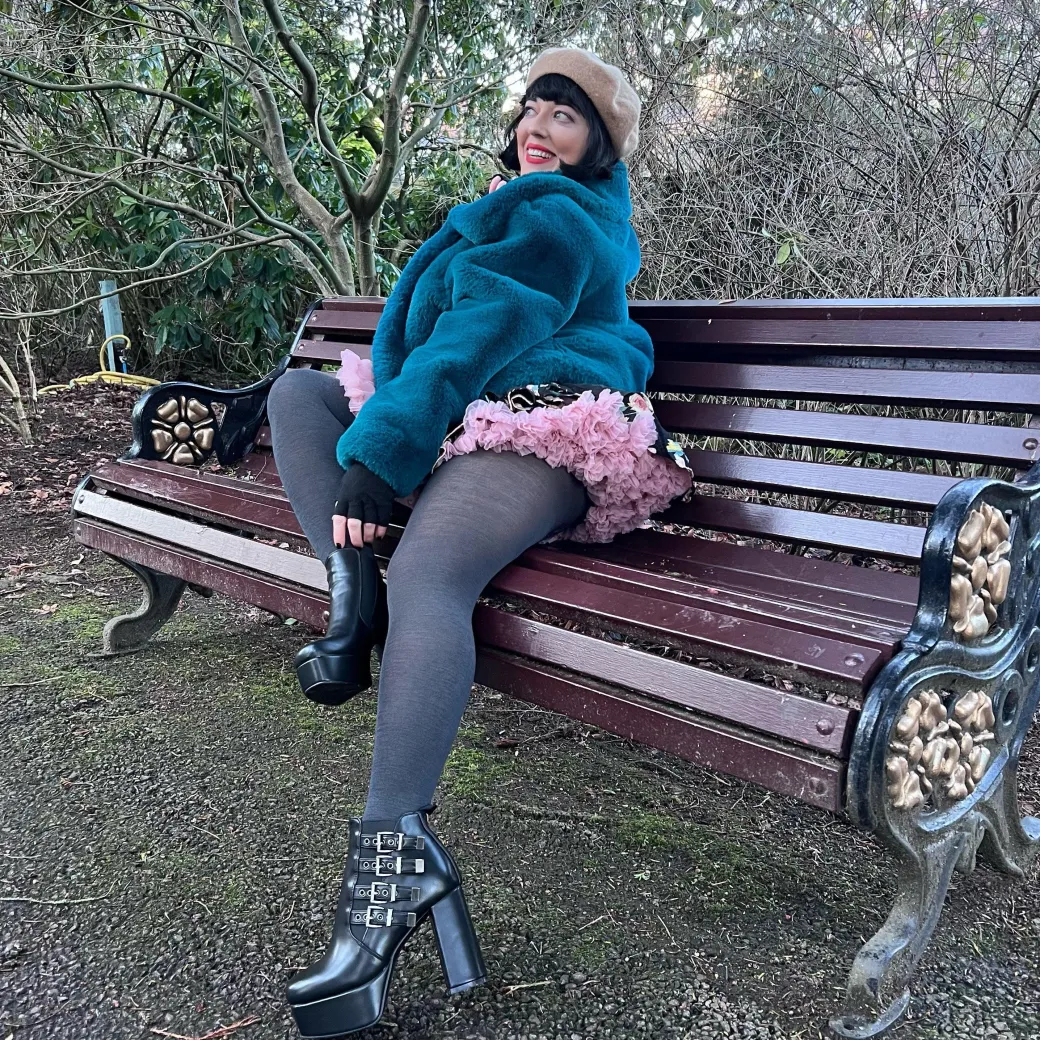 Merino Wool Tights - Storm Cloud