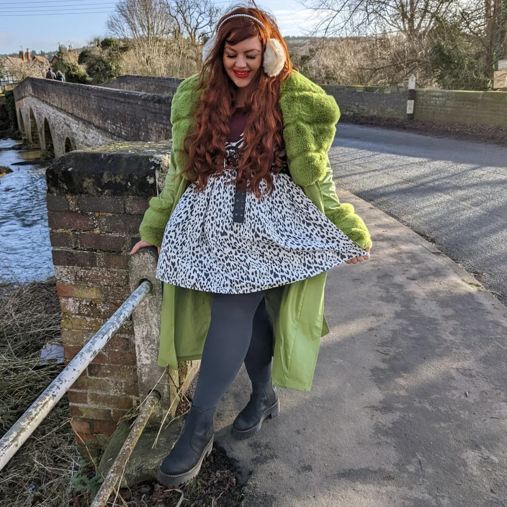 Merino Wool Tights - Storm Cloud