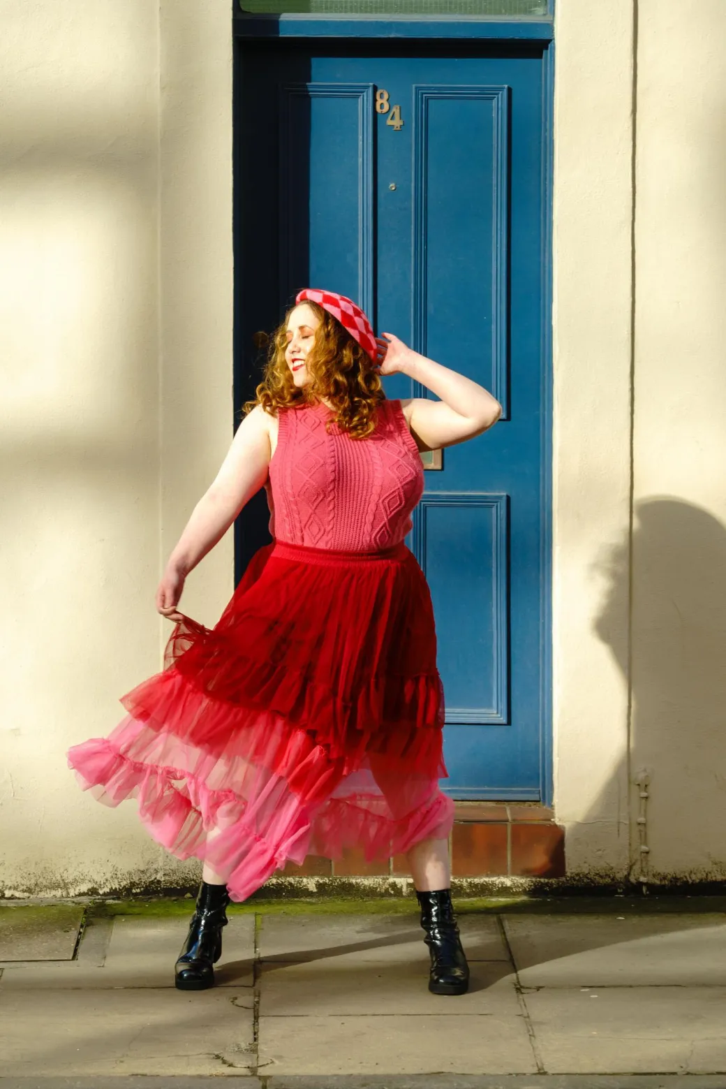 Mesh Maxi Skirt - Pirouette Ombre