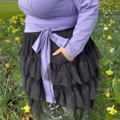 Mesh Skirt - Black