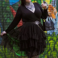 Mesh Skirt - Black