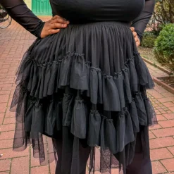 Mesh Skirt - Black