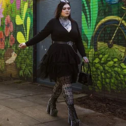 Mesh Skirt - Black