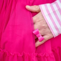 Mesh Skirt - Pomegranate