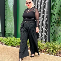 Mesh Sleeve Top - Florence