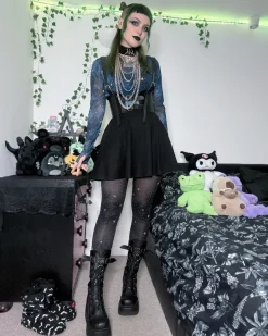 Mini-Flare Skirt - Black