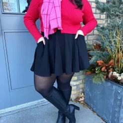 Mini-Flare Skirt - Black