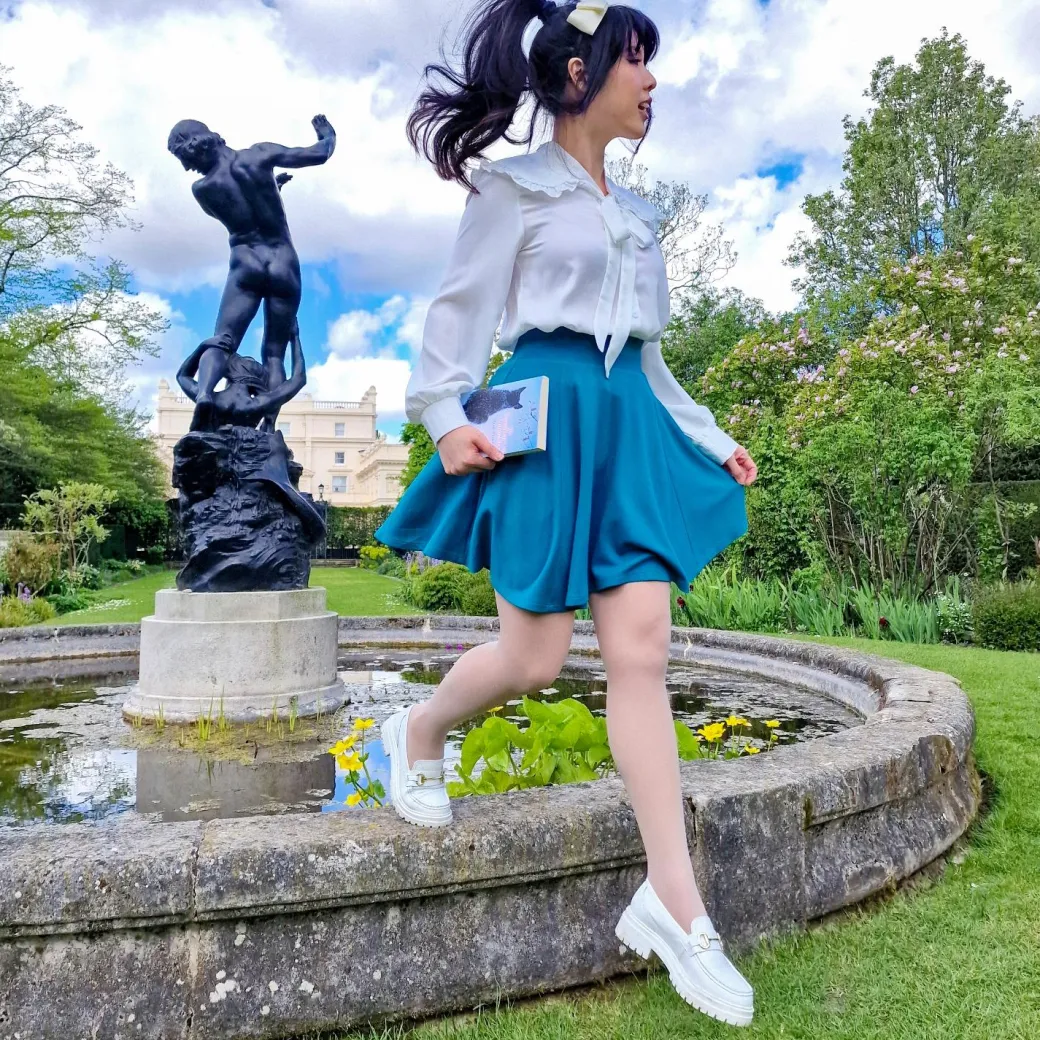 Mini Flare Skirt - Ocean Teal