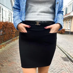 Mini Pencil Skirt - Black (V2)