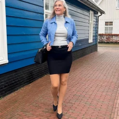 Mini Pencil Skirt - Black (V2)