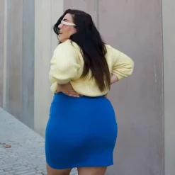Mini Skirt - Midnight Blue