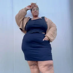 Mini Skirt - Navy