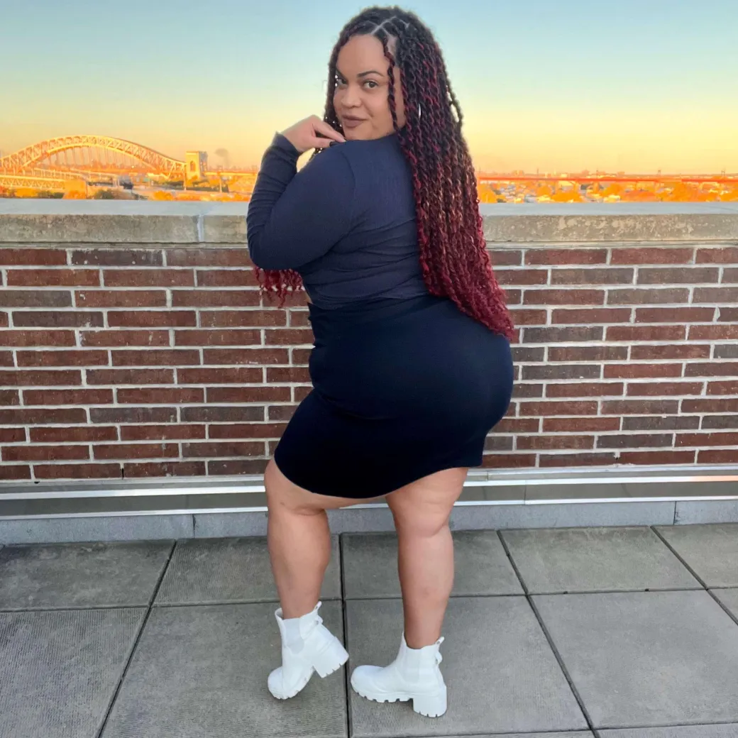 Mini Skirt - Navy