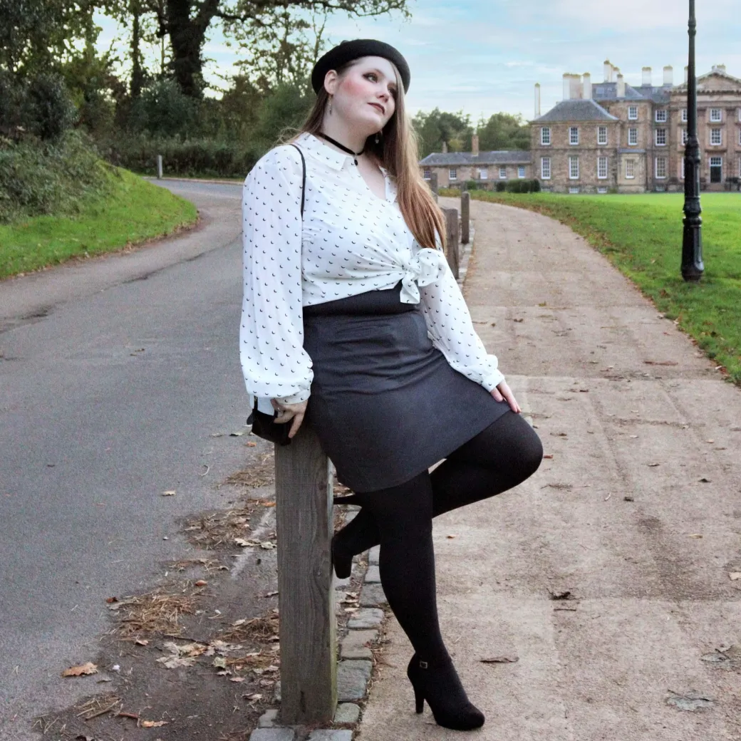 Mini Skirt - Slate Grey