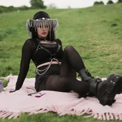Mock Fishnets - Blackadder - Black
