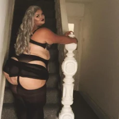 Mock Garter Tights - Sexy AF