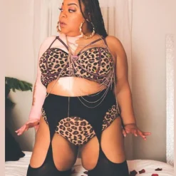 Mock Garter Tights - Sexy AF