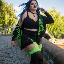 Neon Mock Garters - Wicked