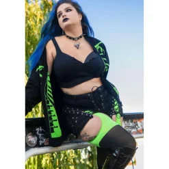 Neon Mock Garters - Wicked