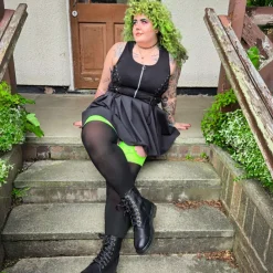 Neon Mock Garters - Wicked