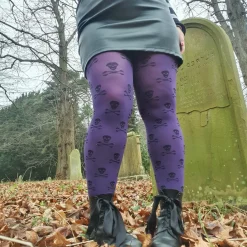 Opaque Tights Skullz - Forbidden Fruit