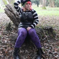 Opaque Tights Skullz - Forbidden Fruit