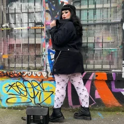 Opaque Tights Skullz - Snow White