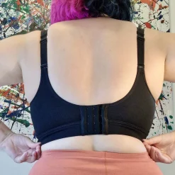 Organic Cotton Bra - Black