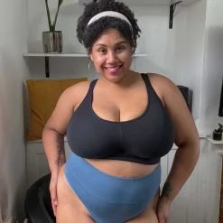 Organic Cotton Bra - Black