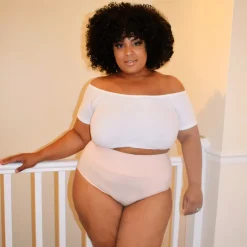 Organic Cotton Full Brief Knickers - Ballet Pink
