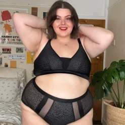 Organic Cotton Full Brief Knickers - Leopard