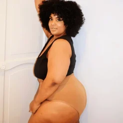 Organic Cotton Full Brief Knickers - Caramel