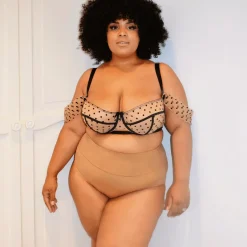 Organic Cotton Full Brief Knickers - Caramel