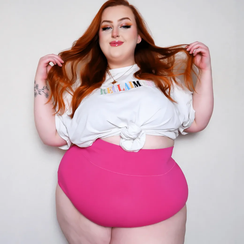 Organic Cotton Super High Waist Knickers - Barbara