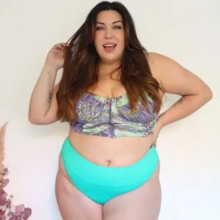Organic Cotton Thong - Mint