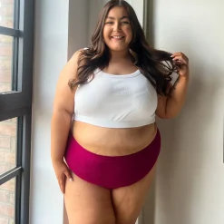 Organic Cotton Thong - Raspberry Pie