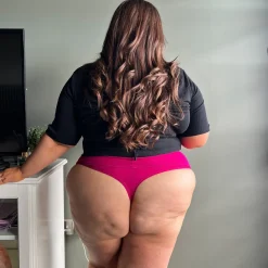 Organic Cotton Thong - Raspberry Pie