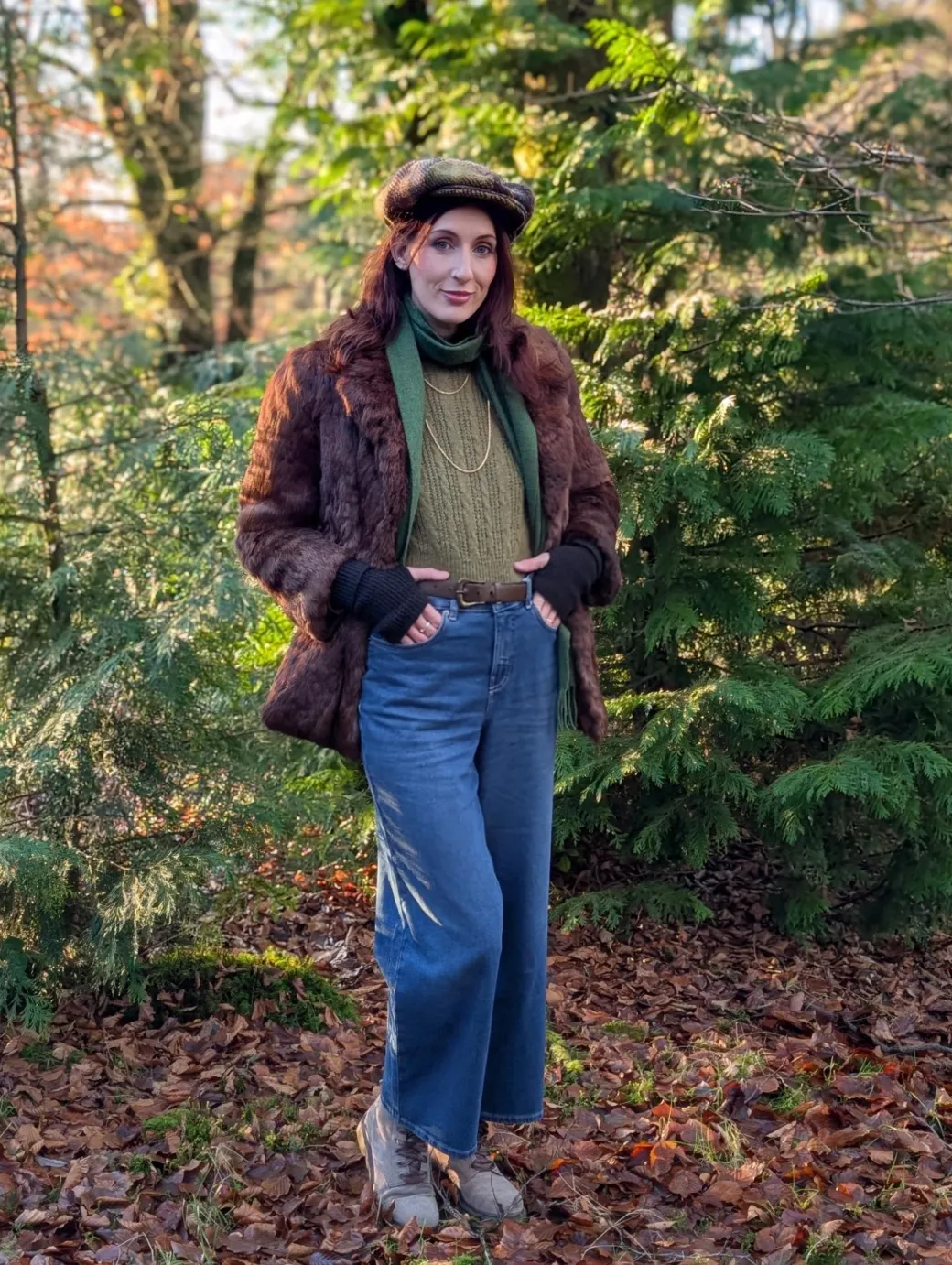Organic Wide Leg Jeans - Atlantic