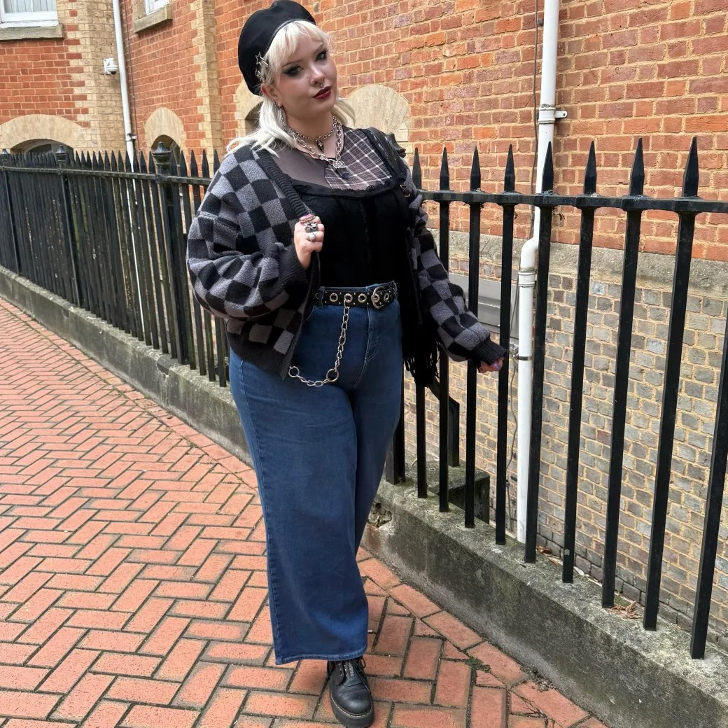 Organic Wide Leg Jeans - Atlantic
