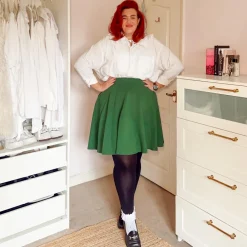 Ottoman Flare Skirt - Petit Pois
