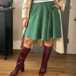 Ottoman Flare Skirt - Petit Pois