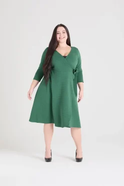 Ottoman Wrap Around Dress - Petit Pois