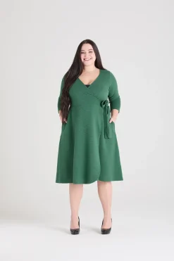 Ottoman Wrap Around Dress - Petit Pois