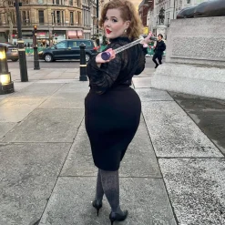 Pencil Skirt - Black (V2)