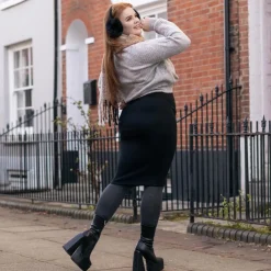 Pencil Skirt - Black (V2)
