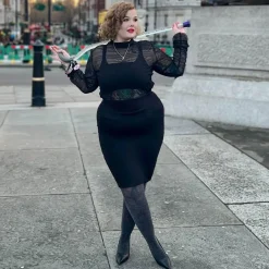 Pencil Skirt - Black (V2)
